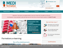 Tablet Screenshot of mediformation.com